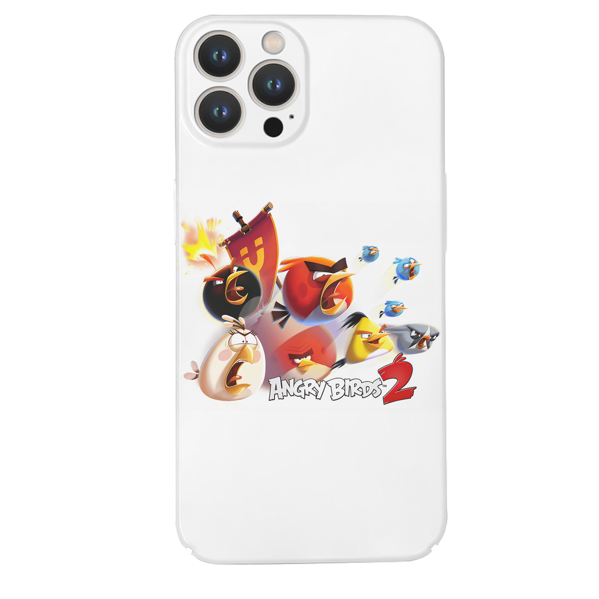 （画像用） Angry Birds アングリーバード 【iPhone 14シリーズ対応】ハードケース